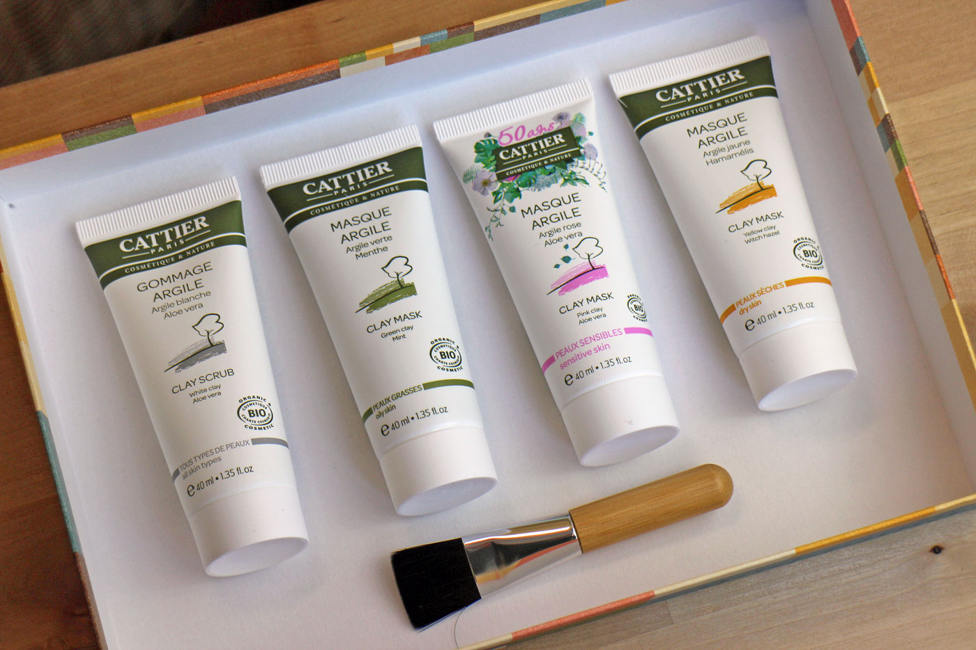 Kit d'argile multi-masques Cattier