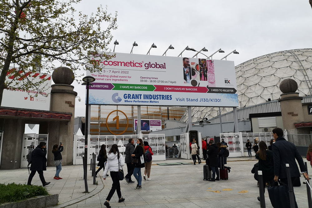 In-Cosmetics Global Paris 2022