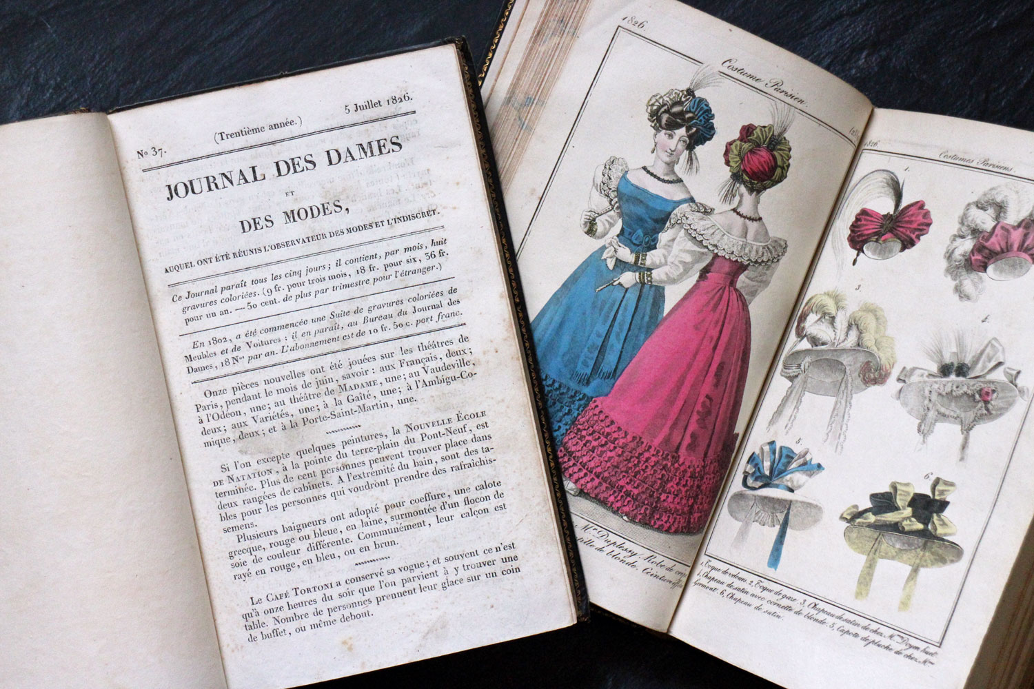 Journal des Dames et des Modes 1826 @Beautyjagd